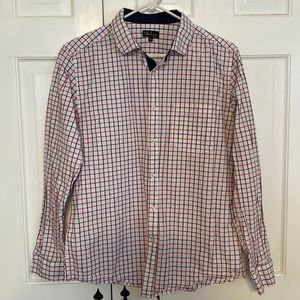 Mens Galaxy by Harvic Long Sleeve Button Down Shirt